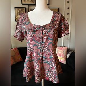 Anthropologie Blouse Sz 10